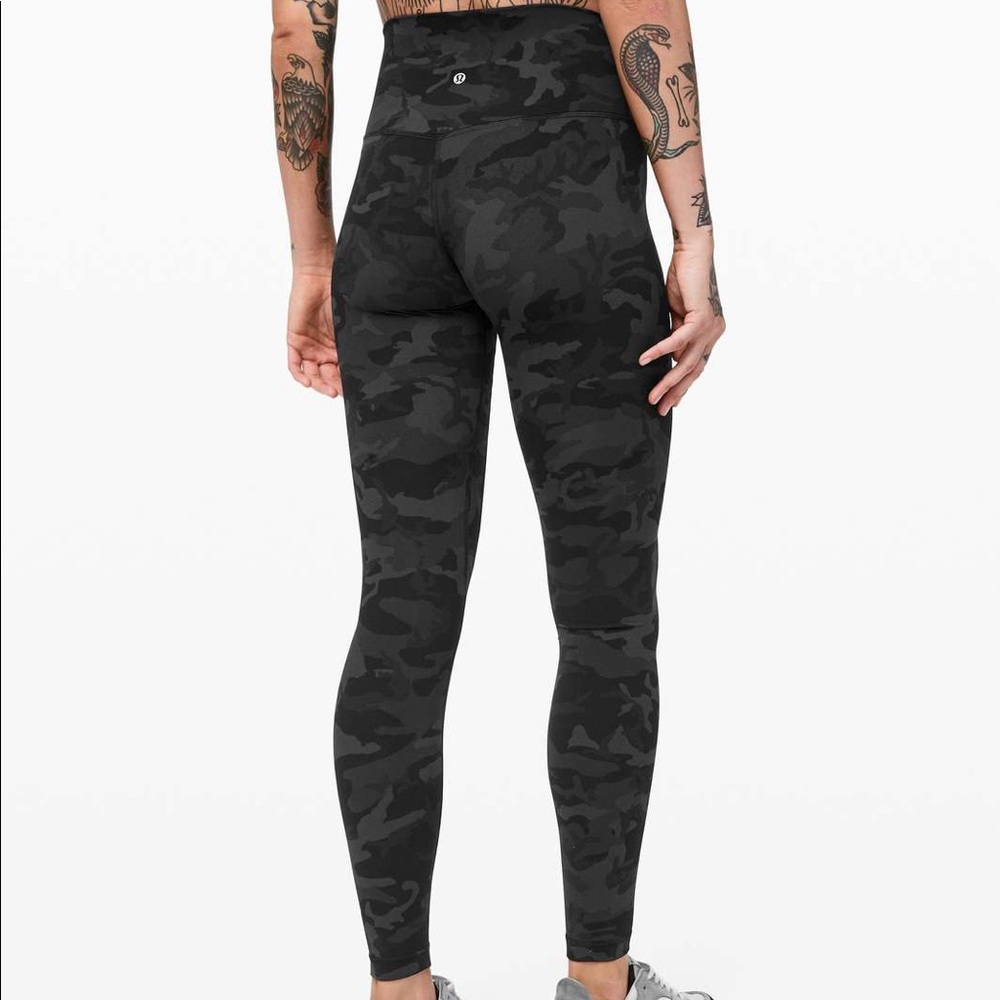 Lululemon Align Pant 28" Incognito Camo Multi Grey - Picture 4 of 8